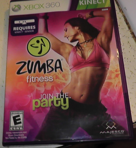 Xbox 360 kinect - xbox, zumba
