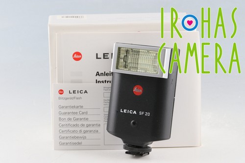 Leica flash con - flash, scatola