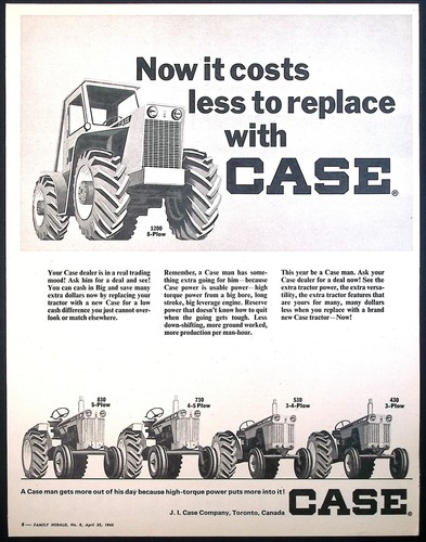 1968 canadian case ad - 1968,