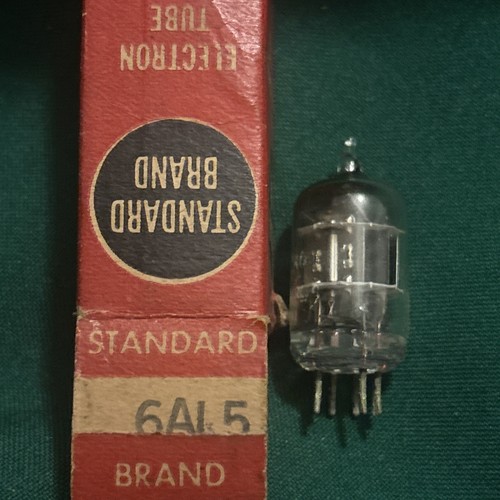 6al5 nos preamp radio hifi - preamp,