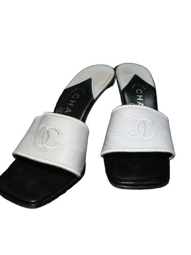 Chanel heel sandals - chanel,