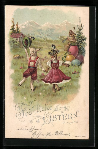 Cartolina coppia - , di