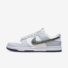 Nike Dunk Low bianche annerite