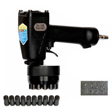 Macchina per marcatura a impatto pneumatica, macchina per marcatura a piastre metalliche