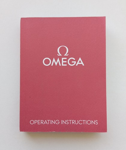 Omega booklet manual operating - manual,