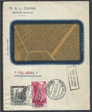 1933 LIBIA CIRENAICA 50C+50C