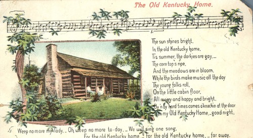 Vecchia cartolina kentucky - vecchia,