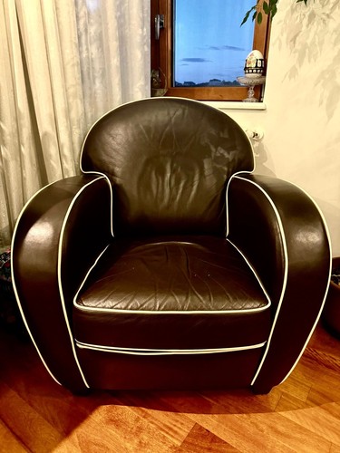 Bellissima poltrona pelle - in,