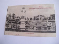 Torino - Prima Espos. intern. d'arte dec moderna fontane luminose non sp f. p. 