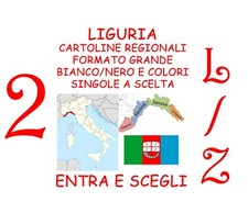 2G) CARTOLINE REGIONALI LIGURIA BIANCO/NERO E COLORI - FG - VG NV ENTRA E SCEGLI