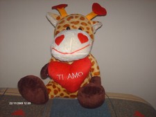 Peluche Giraffa Cuore Ti Amo