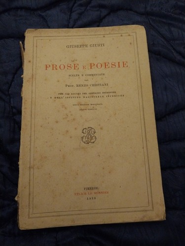 Giuseppe giusti prose poesie - giuseppe,