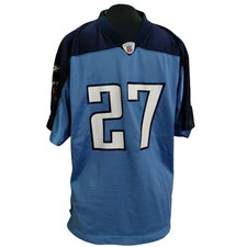 TENNESSEE TITANS REEBOK MAGLIA FOOTBALL AMERICANO NFL USA MAGLIETTA SPORTIVA N27