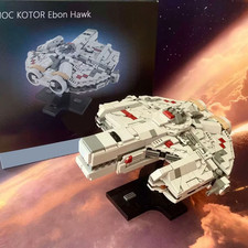 MOC Star Battle Ebon Hawk