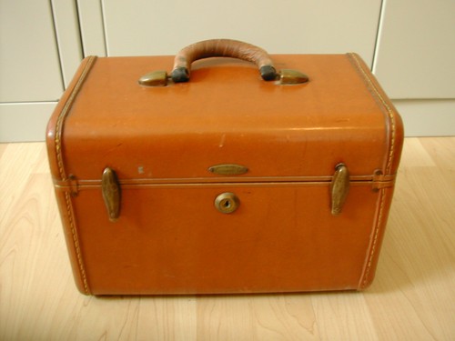 Valigia treno vintage - treno,