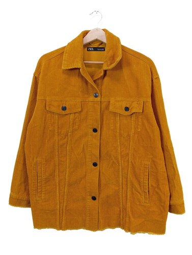 Zara giacca velluto coste - giacca,