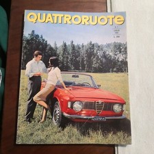 Blocco di Nr 8 Riviste QUATTRORUOTE Anno 1965 da Gennaio a Luglio + Dicembre