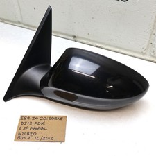 BMW Z4 E89 Specchietto retrovisore Power Fold Ala Passeggero N/S Sinistro 3 PIN Zaffiro Nero 475