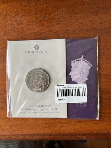 Sterlina 2023 moneta pound - moneta, £5