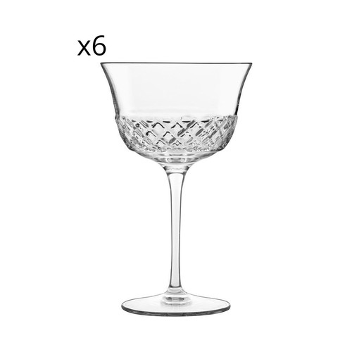 Luigi bormioli set - 6, calici