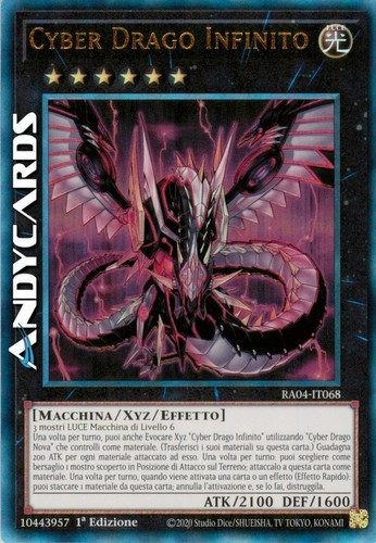 Cyber drago infinito dragon - infinito, (dragon