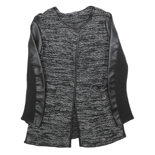 Giacca donna tweed nero - giacca,