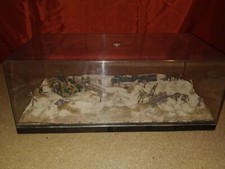 Diorama Battaglia di Kursk scala 1/72 in teca in plastica