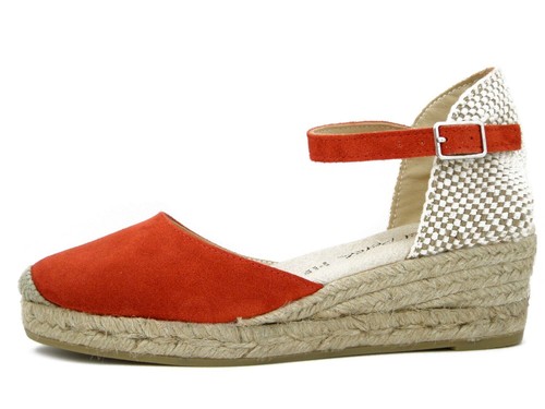 Espadrillas pelle camoscio - pelle,