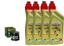 KIT/TAGLIANDO TRIUMPH BONNEVILLE/T100 865 2007/2016 CASTROL 10W40 FILTRO OLIO