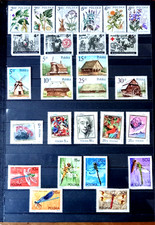 Francobolli POLONIA 5 serie completa 1980/84/85/86/88 MNH/OG