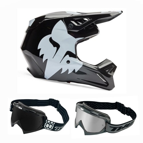 Casco cross fox combo con - fox,