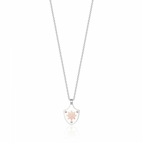 Collana uomo acciaio con - collana,