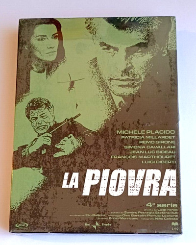 Piovra serie dvd - 4, nuovo