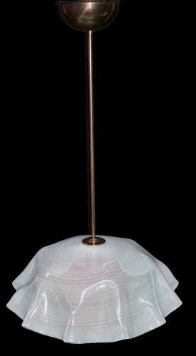 1970 venini tessuto lampadario - venini, tessuto-lampadario