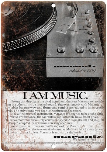 Pubblicità giradischi marantz - pubblicità,