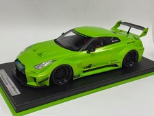 Modello IVY In Scala 1/12 Della Nissan R35 GT-RR Verde Liberty Walk Pelle 20 Pz