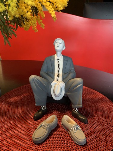 Ceramica aquilone uomo - uomo, con