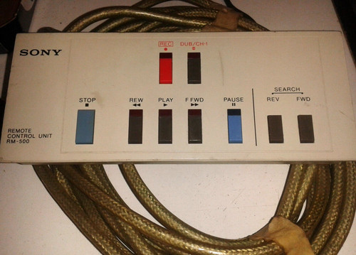 Sony vintage remote - remote, control