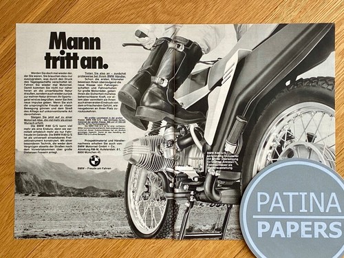 1981 uomo entra bmw r80 - 1981,