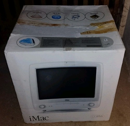 Apple imac blue dalmatian - apple,
