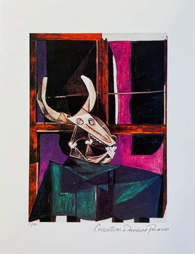 Pablo picasso steer skull - picasso,