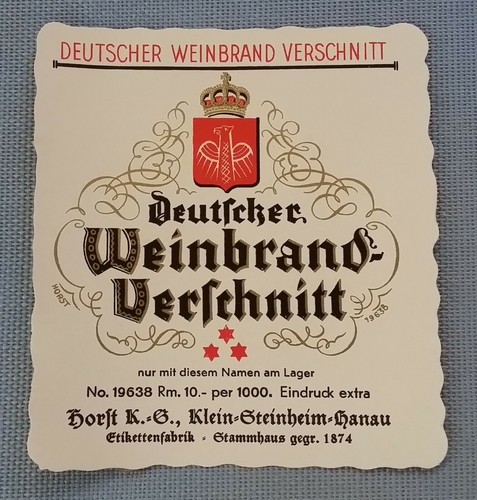 Vecchio etichetta del liquore - vecchio,