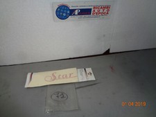 4527 SCRITTA LOGO ADESIVO FIANCATA DX/SX “STAR” FIAT PUNTO ROSSO