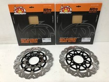 Motomaster Nitro dischi freno freno anteriore Kawasaki ER-6F Versys Z750 R ABS