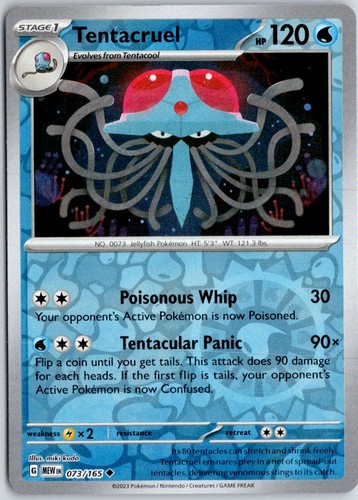 Tentacruel reverse holofoil - tentacruel,