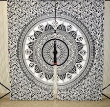 Tenda a fiori in cotone tenda