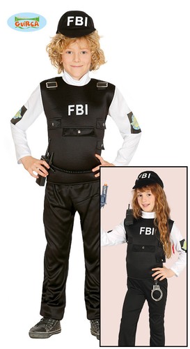Costume fbi poliziotto - fbi,