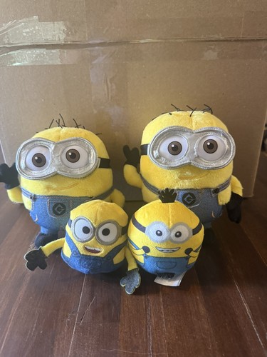 Four minions figure plush - minions,