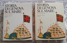 STORIA DI GENOVA SUL MARE Carlo Brizzolari Vallecchi Editore in cofanetto 1972