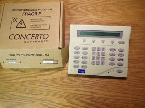 Console spectrum concerto isdn - console,